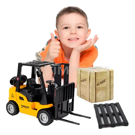Miniatura Empilhadeira Metal Fricçao Coleçao Carrinho Menino