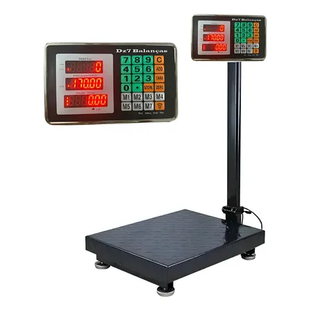 Balança De Plataforma 200kg 40x30 Garantia + Nf