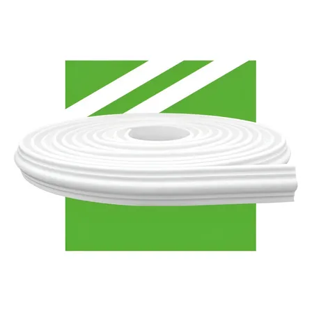 Moldura Boiserie Autocolante Fosca 4cm 10m Meu Rodapé