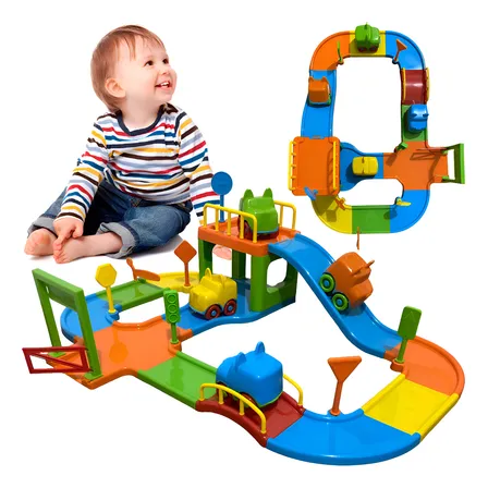 Pista Carrinhos Corrida Brinquedo Criança Presente Infantil