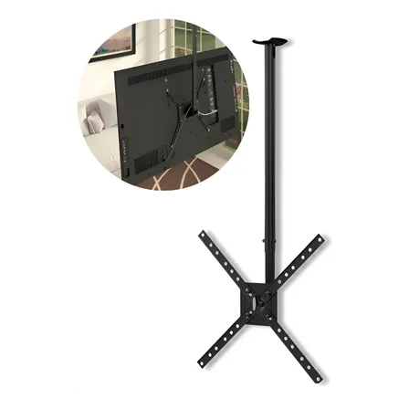 Suporte Para Tv Teto Monitor Led Inclinado 10 A 60 Polegadas