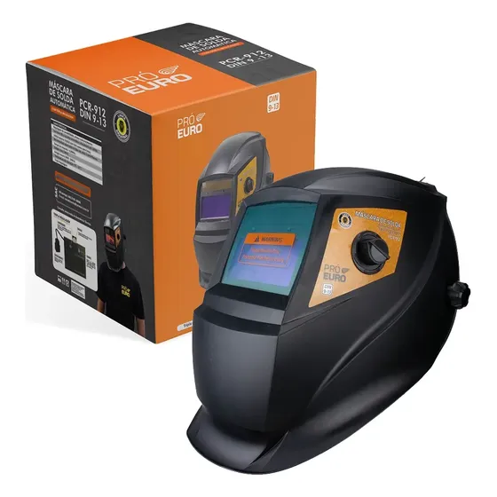 Máscara De Solda Automática Pcr-912 Com Tripla Regulagem