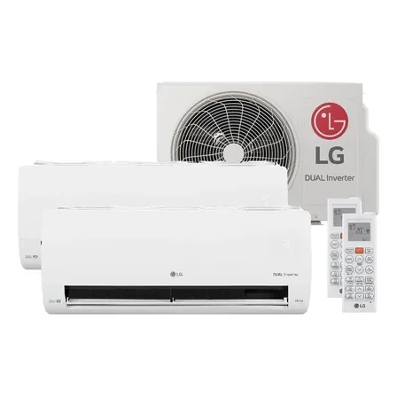 Ar Condicionado Bisplit Lg Frio 16000btu 1x9000 1x12000 220v
