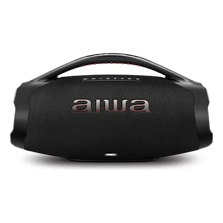 Caixa De Som Boombox Plus Aiwa Bbs-01-b 200w Bt 30h Ip66 Usb