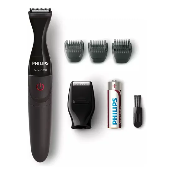 Aparador De Pelos E Barba Philips Mg1100/16 Lâminas À Pilha