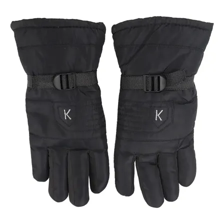 Kit 02 Pares Luva Inverno Preto Macia Confortável Quentinha