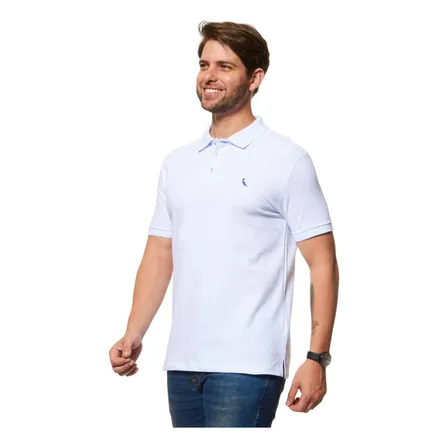 Camisa Polo Piquet Básica Reserva Masculino Adulto Algodão