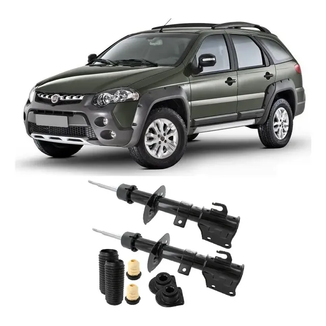 Amortecedor+kit Palio Weekend Adventure Locker Dianteiro