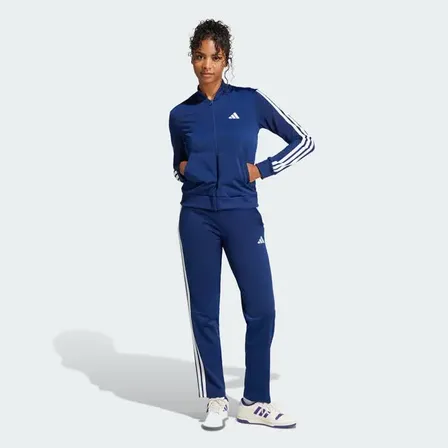 Conjunto De Agasalho Feminino Essentials 3-stripes Adidas