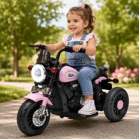 Motinha Elétrica Infantil Mini Halei 6v Luz E Som Zippy Toys