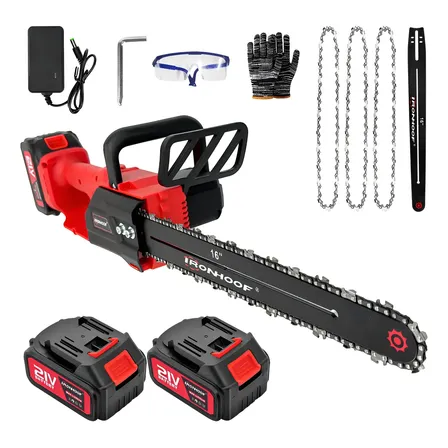 Motosserra Elétrica Brushless 16 Polegadas 2 Bateria 1600w