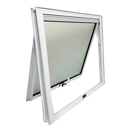 Janela Max Ar 50x50 De Banheiro Alumínio Perfil Linha 25