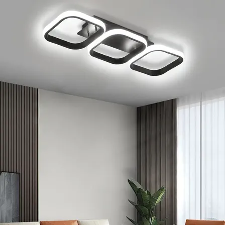 Luminária De Led Moderna, Lustre De Teto Para Quarto E Sale