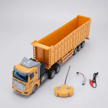 Carrinho Controle Remoto Caminhão Carreta Truck Brinquedo