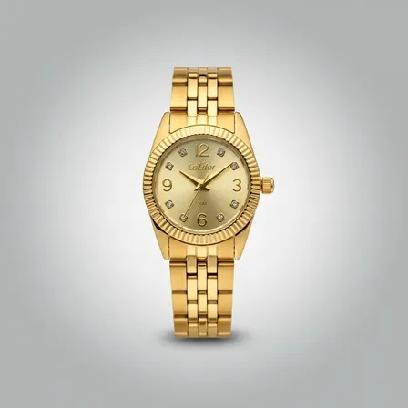 Relógio Euro Feminino Dourado Analógico Co2035ntr/k4x