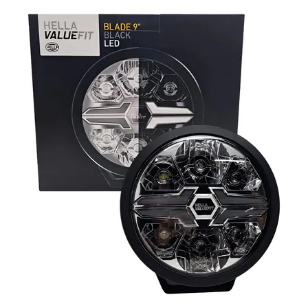 Farol Auxiliar Longo Hella Alcance Blade 6 Leds 9 Polegadas