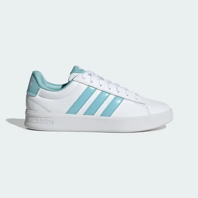 Tênis Feminino Grand Court 3.0 adidas Ftwwht/iceblu/iceblu Lisa 36 Br