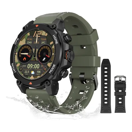 Relógio Smartwatch Aurafit Trek 1 Esportivo E Gps 1.43