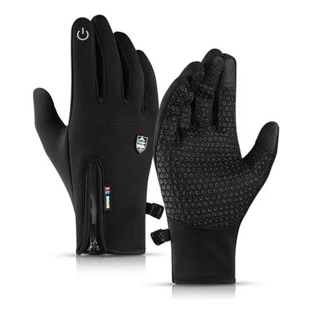 Luva Térmica Impermeável Para Ciclismo E Moto Com Touch Scre