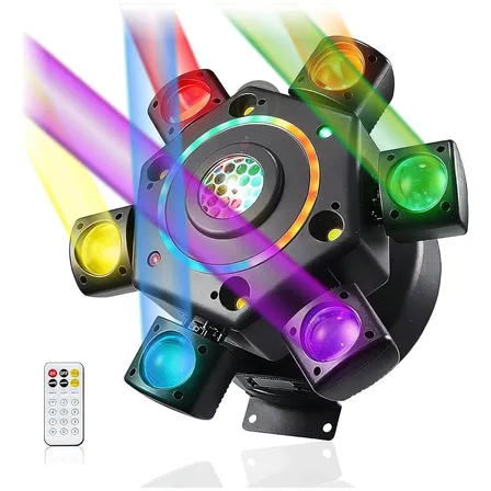 200w Moving Head Light Leds Rgbw 7 Em 1 Luminação Dj Festa