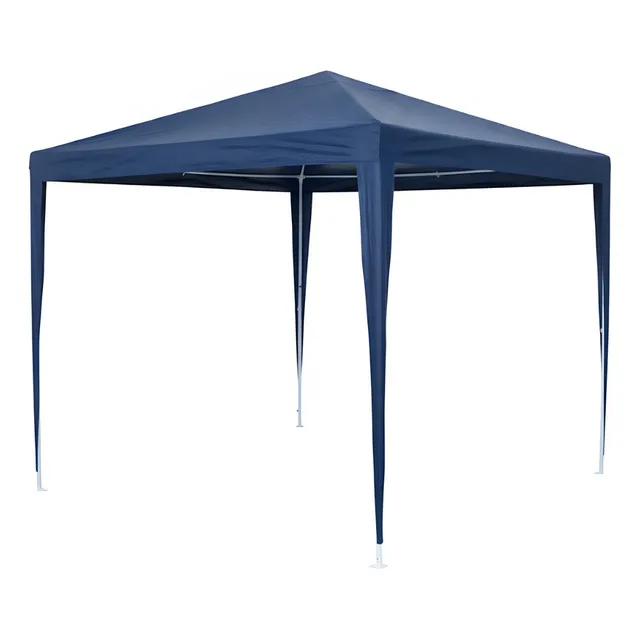 Tenda Gazebo 3x3m Azul Para Jardim E Praia Camping Eagle