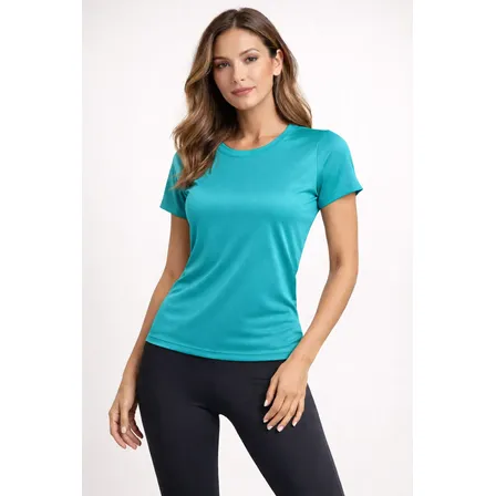 Blusa Feminina De Academia Fitness Poliéster Leve