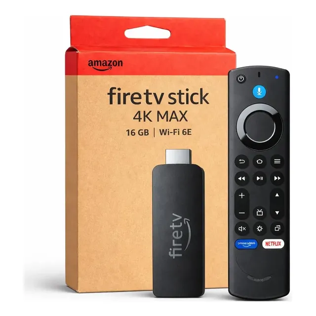 Fire Tv Stick 4k Max Smart Alexa Wifi 6 Original Amazon