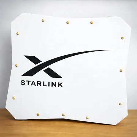 Case Suporte Starlink Mini 4 Ímãs 66 Mm Teto Carro Veicular