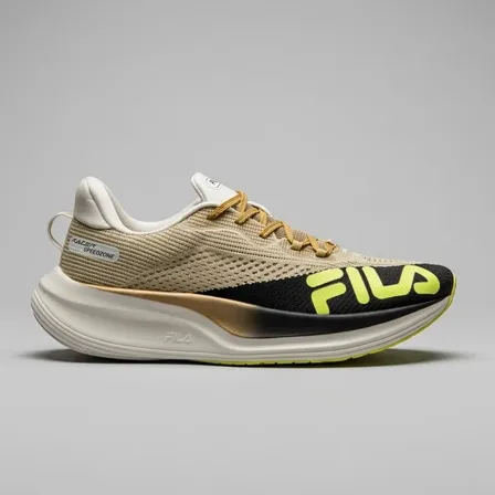Tenis Fila Racer Speedzone Original Corrida Dourado/preto