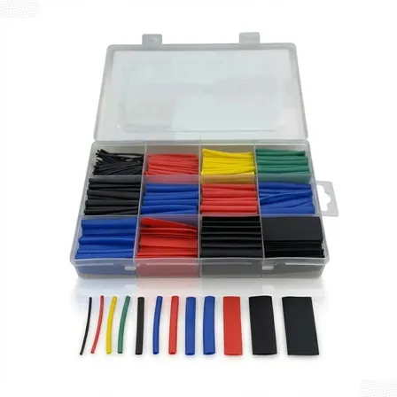 Espaguete Tubo Termo Retrátil Colorido Kit 530 Peças E Caixa