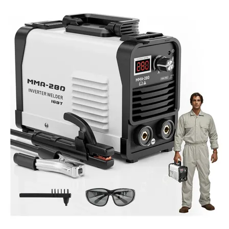 Mma Máquina Inversora Solda 280a 110/220v Frequência 50/60hz