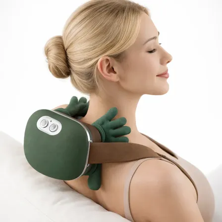 Massageador Pescoço Ombro Maozinha 3d Aquecimento Elétrico