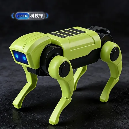 Robô Cachorro Solar Mecânico Capybara Generic