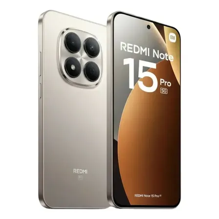 Xiaomi Redmi Note 15 Pro 5g 512gb 8gb Ram C/nfc Prova D'água