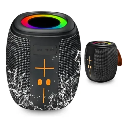 Caixa De Som Alto Falante 50w Bluetooth Fm Pen Driv Portátil