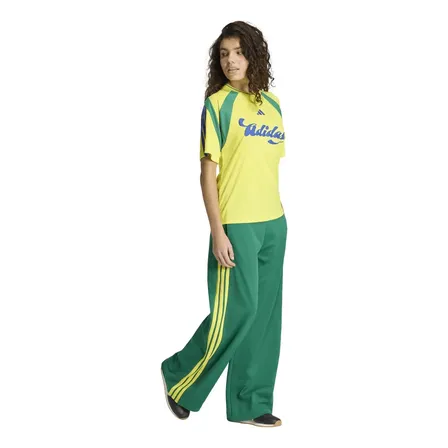 Calça Feminino Wide Leg House Of Tiro Adidas Kd4306