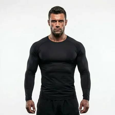Camisa Poliamida Uv Tecnologica Longa Treino Alto Padrão