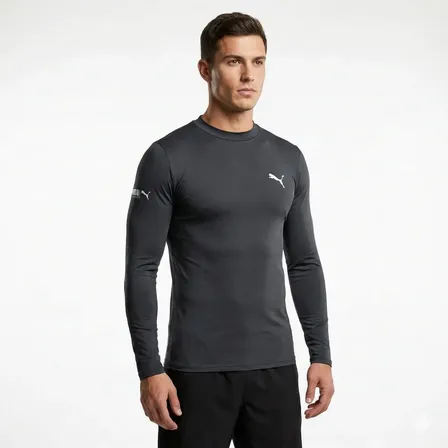 Camiseta Manga Longa Puma Uv Masculina Proteção Solar