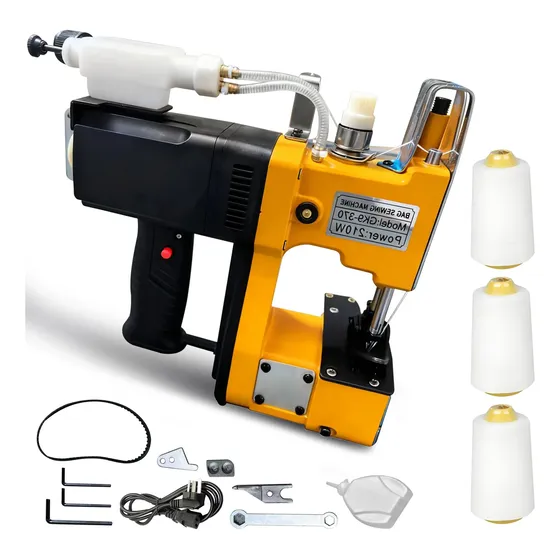 Maquina De Costura Portatil Boca De Saco Sacaria 220v Lona