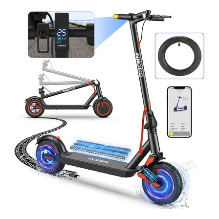 Oimotoo Patinete Elétrico 500w 40km/h C/suspensão+bluetooth