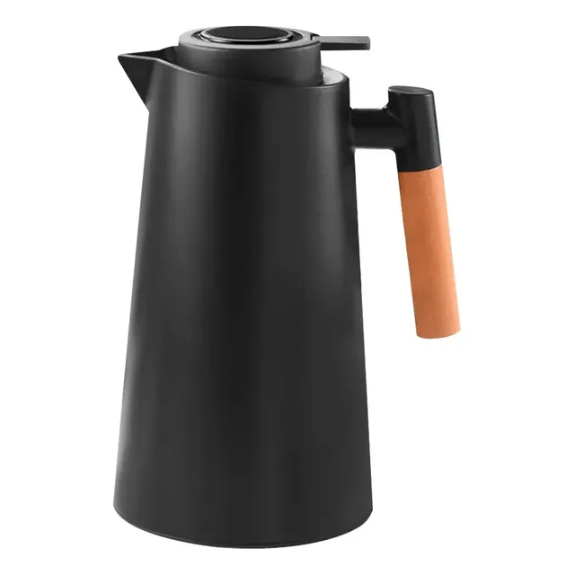 Garrafa Térmica 1 Litro Com Termômetro Led Para Chás / Café