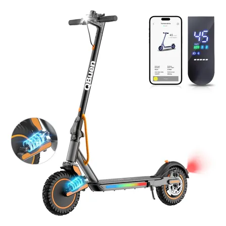 Patinete Eletrico 500w Sistema De Suspensao Autonomia 30km