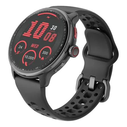 Relógio Inteligente Gps Smartwatch Amoled 3atm Outdoor Strar Preto Mesh