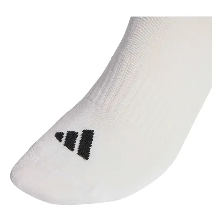 Adidas Três Pares Unissex Kc9641 Meia Sportwear 3 Listras Pr