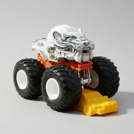 Carrinho Hot Wheels Monster Trucks Rebel Lion Escala 1:64