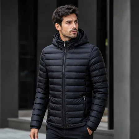 Jaqueta Masculina Puffer Corta Vento Bobojaco Blusa De Frio