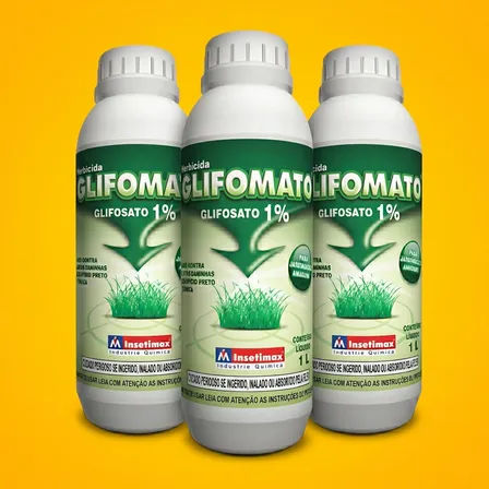 3x Herbicida Dessecante 1l Mata Mato Capim E Ervas Daninhas