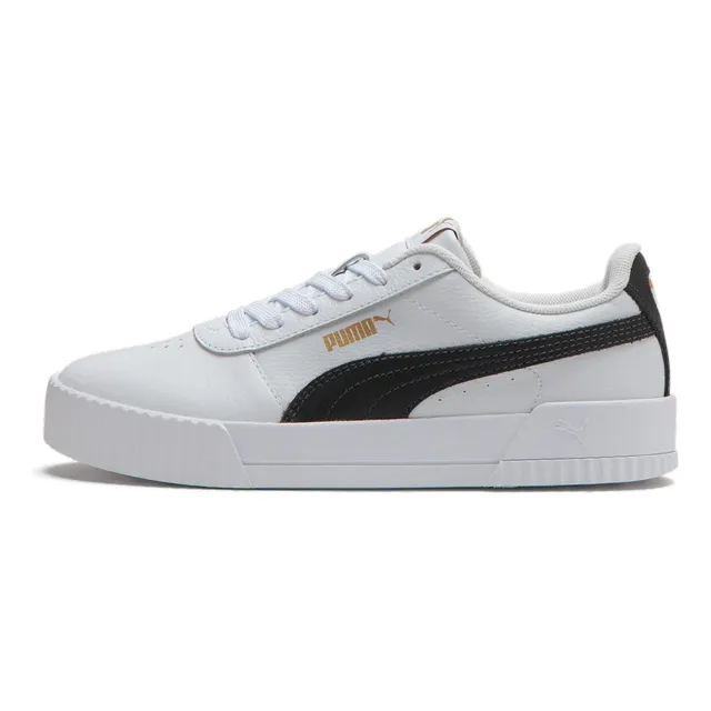 Tênis Carina Feminino Puma Branco Preto E Dourado 34 Br