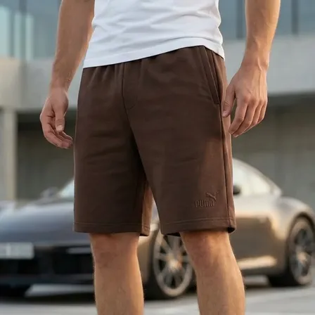 Short Puma Essential Logo Masculino Moletinho Casual