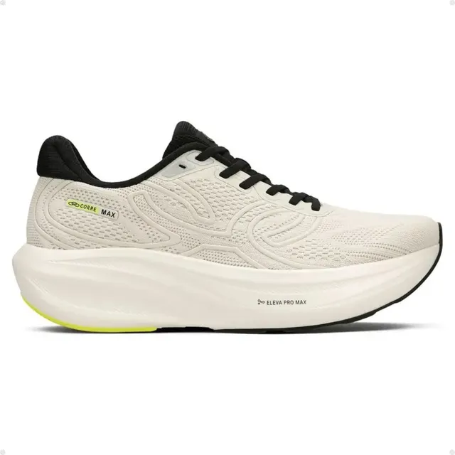 Tênis Olympikus Corre Max Corrida Amortecimento Original Arenito/preto Lisa 40 Br